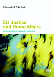 Omslag van EU Justice and home affairs