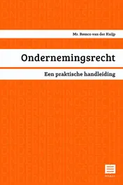 Omslag van Ondernemingsrecht