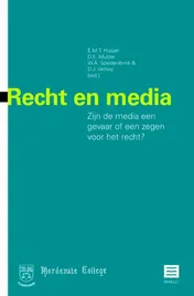 Omslag van Recht en media