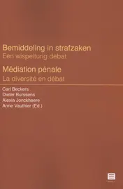 Omslag van Bemiddeling in strafzaken; Mediation penale