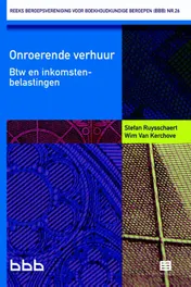 Omslag van Onroerende verhuur