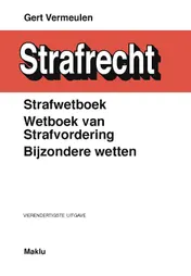 Omslag van Strafrecht