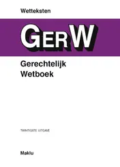 Omslag van Gerechtelijk wetboek