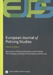 Omslag van Policing, Boundaries and the State