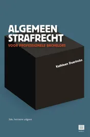 Omslag van Algemeen strafrecht voor professionele bachelors