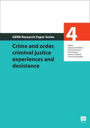 Omslag van Crime and order, criminal justice experiences and desistance