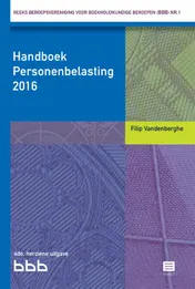 Omslag van Handboek Personenbelasting 2017