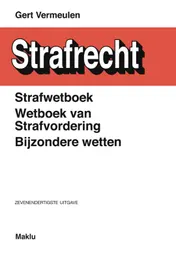 Omslag van Strafrecht