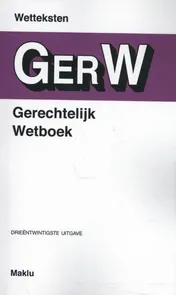 Omslag van Gerechtelijk wetboek