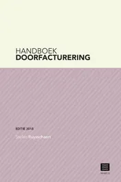 Omslag van Handboek doorfacturering