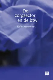 Omslag van De Zorgsector en de BTW