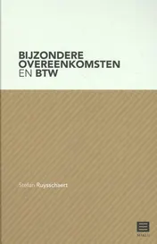 Omslag van Bijzondere overeenkomsten en btw