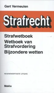 Omslag van Strafrecht