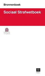 Omslag van Sociaal Strafwetboek (Bronnenboek)