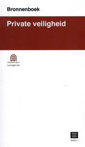 Omslag van Private veiligheid Bronnenboek