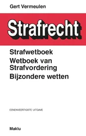 Omslag van Strafwetboek, Wetboek van Strafvordering, Bijzondere wetten