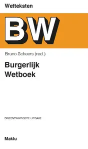Omslag van Burgerlijk Wetboek