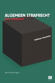 Omslag van Algemeen strafrecht – een overzicht