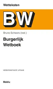 Omslag van Burgerlijk Wetboek