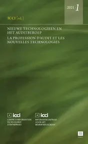 Omslag van Nieuwe technologieën en het auditberoep. La profession d’audit et les nouvelles technologies
