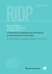 Omslag van Contemporary Challenges and Alternatives to International Criminal Justice