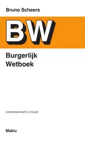 Omslag van Burgerlijk Wetboek