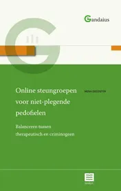 Omslag van Online steungroepen voor niet-plegende pedofielen