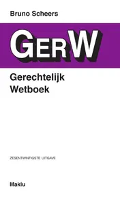 Omslag van Gerechtelijk wetboek