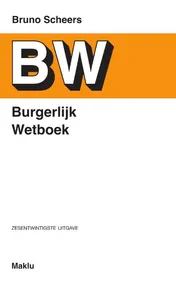 Omslag van Burgerlijk Wetboek
