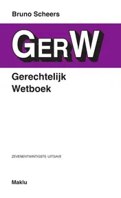 Omslag van Gerechtelijk Wetboek