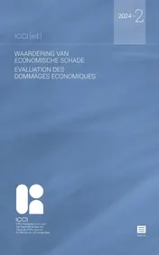 Omslag van Waardering van economische schade - Évaluation des dommages économiques