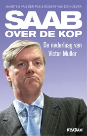 Omslag van Saab over de kop