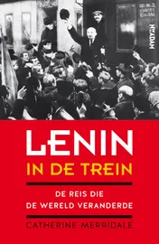 Omslag van Lenin in de trein