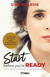 Omslag van Start before you're ready