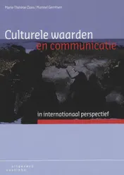 Omslag van Culturele waarden en communicatie in internationaal perspectief