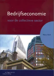 Omslag van Bedrijfseconomie voor de collectieve sector