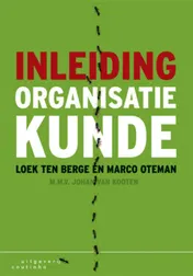 Omslag van Inleiding organisatiekunde