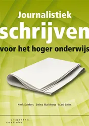 Omslag van Journalistiek schrijven voor het hoger onderwijs