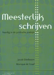 Omslag van Meesterlijk schrijven