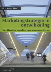 Omslag van Marketingstrategie in ontwikkeling