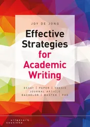 Omslag van Effective strategies for academic writing