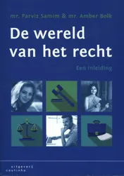 Omslag van De wereld van het recht