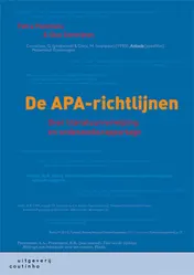 Omslag van De APA-richtlijnen
