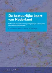 Omslag van De bestuurlijke kaart van Nederland