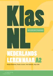 Omslag van KlasNL - Nederlands leren naar A2 - woordentrainer