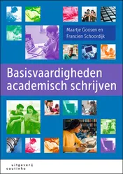 Omslag van Basisvaardigheden academisch schrijven