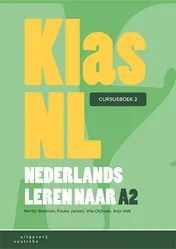 Omslag van KlasNL - Nederlands leren naar A2 - cursusboek 2