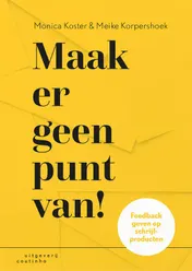 Omslag van Maak er geen punt van!