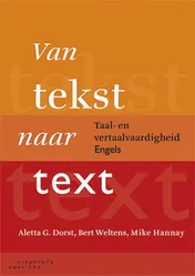 Omslag van Van tekst naar text