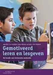 Omslag van Gemotiveerd leren en lesgeven